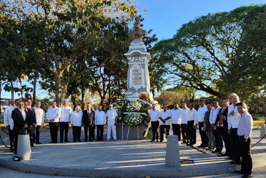 Conmemoración del 217 Aniversario del Natalicio del ILPH Benito Pablo Juárez García, Colima, Col.