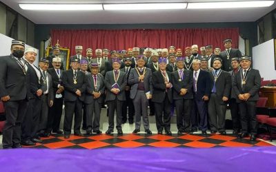 Ceremonia de Instalación de Dignatarios y Oficiales del Soberano Consistorio No. 38 X Legión