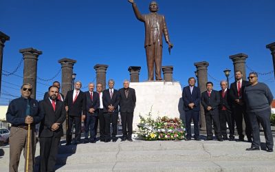 Conmemoración del 217 Aniversario del Natalicio del ILPH Benito Pablo Juárez García, Salamanca, Gto.