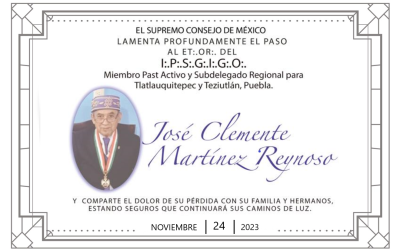 En Memoria del IPSGIGO José Clemente Martínez Reynoso