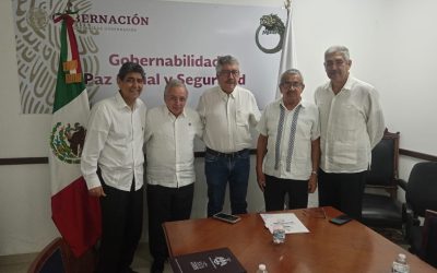 Entrega de la Carta Monterrey 2024 al Delegado de la SEGOB en el Estado de Colima