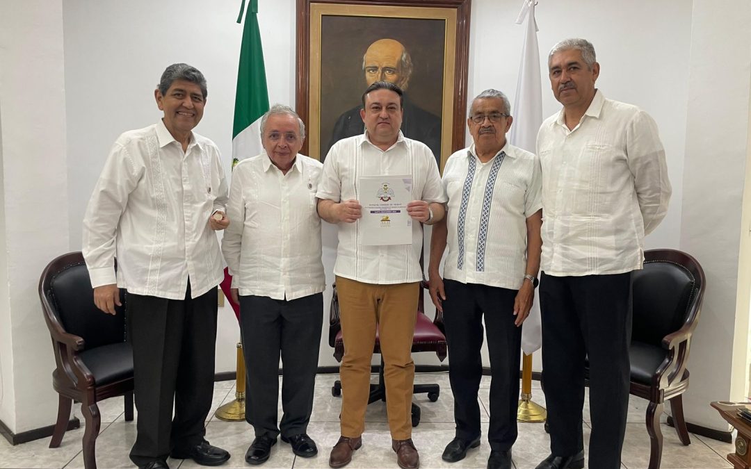 Entrega de la Carta Monterrey 2024 al Secretario General de Gobierno del Estado de Colima