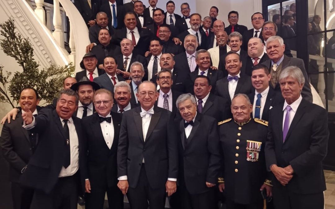 Celebración del 164 Aniversario del Supremo Consejo de Mexico en la Delegación de Guanajuato.