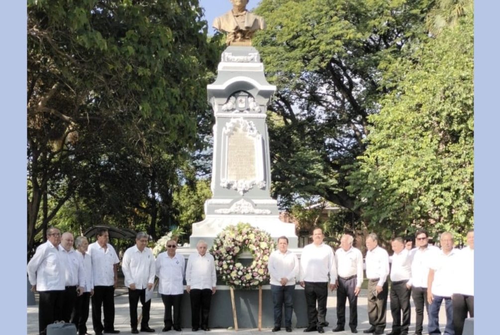 Conmemoración del CLIII Aniversario Luctuoso del Benemérito de las Américas en Colima, Col.