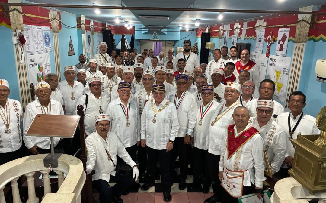 Visita del M.·.P.·.S.·.G.·.C.·. Juan Luis Bonilla Castellanos a Tampico y Ciudad Victoria, Tam.