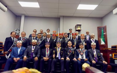 Consagración de Past M.·.P.·.G.·.M.·. del S.·.C.·.C.·.K.·. “Bicentenario de Juárez” No. 163