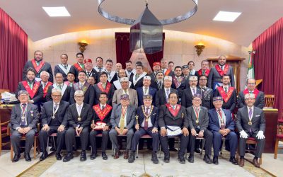 Consagración de Past Sap.·. Mtro.·. de la S.·.L.·.C.·.P.·. “México” No. 97