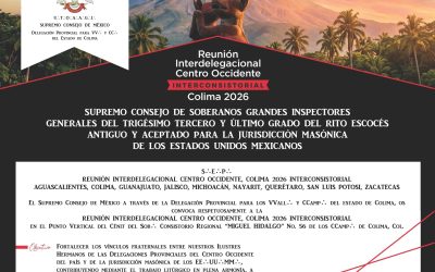 Convocatoria Reunión Interdelegacional Centro Occidente 2026